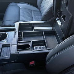 USB access through center console tray for charging on the go