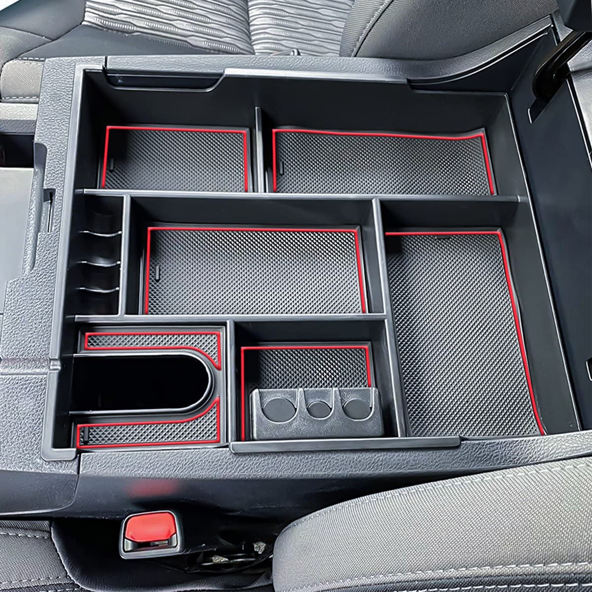 TACOBRO USB port access hole keeps cables tidy while driving