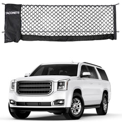 TacoNets envelope cargo net Suburban fit keeps gear organized and secure.
