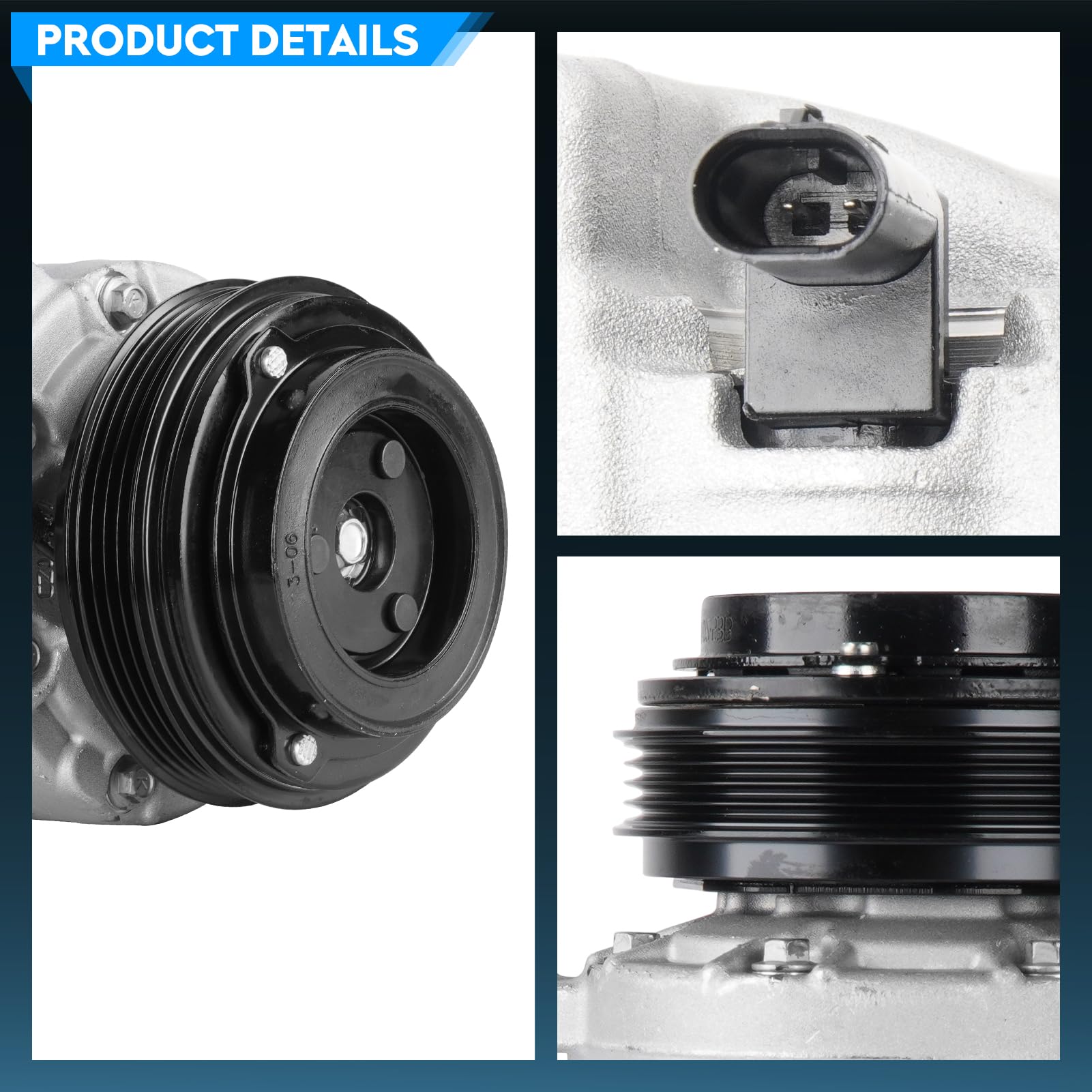 TadaMark 110mm pulley image highlights compatible belt drive for smooth operation