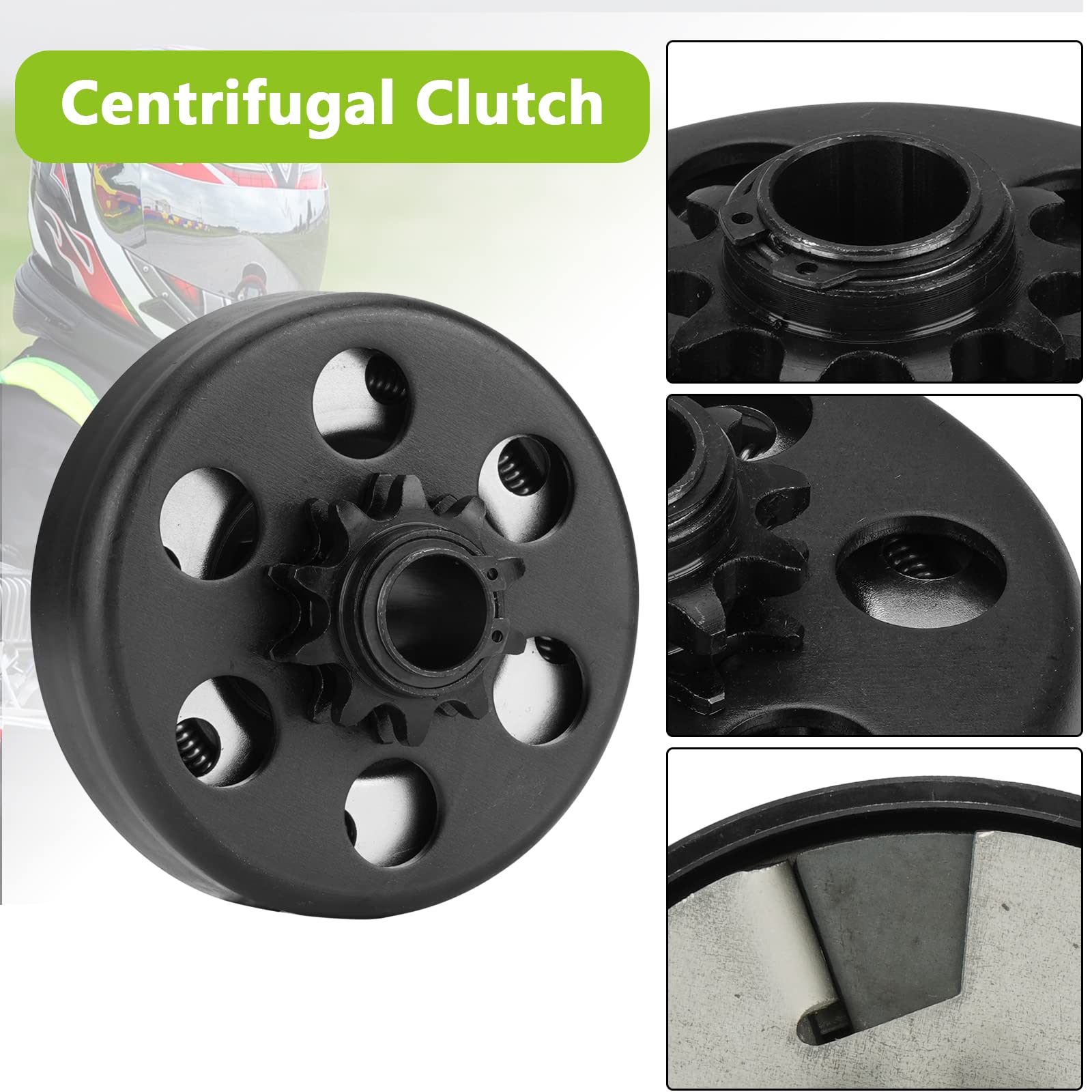 Iron construction with heat-dissipation design for durable clutch performance.