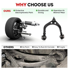 TadaMark front lower right control arm forward, pre-assembled ball joint included