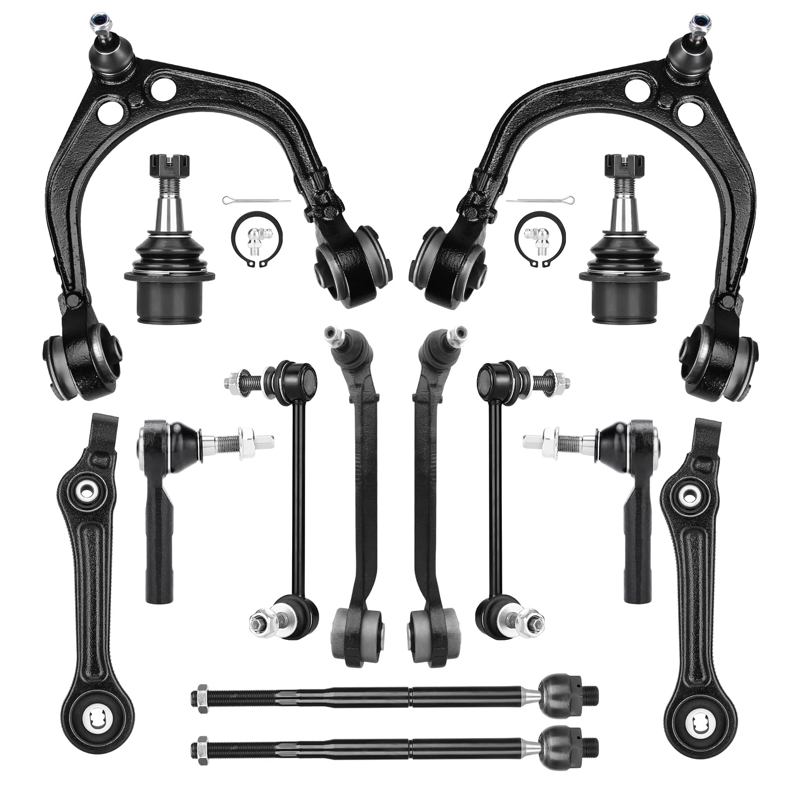 TadaMark front upper left control arm for Chrysler 300 and Challenger, durable steel