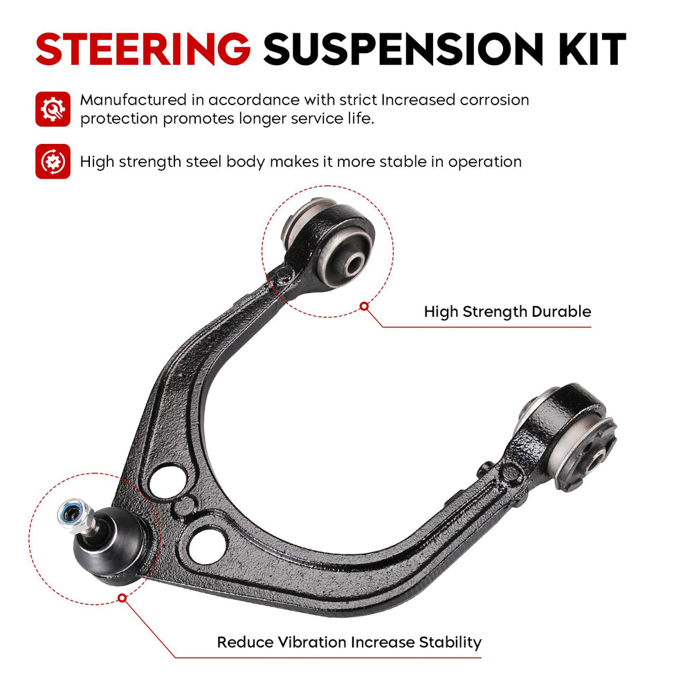 TadaMark front upper right control arm for Chrysler 300 and Charger, robust finish