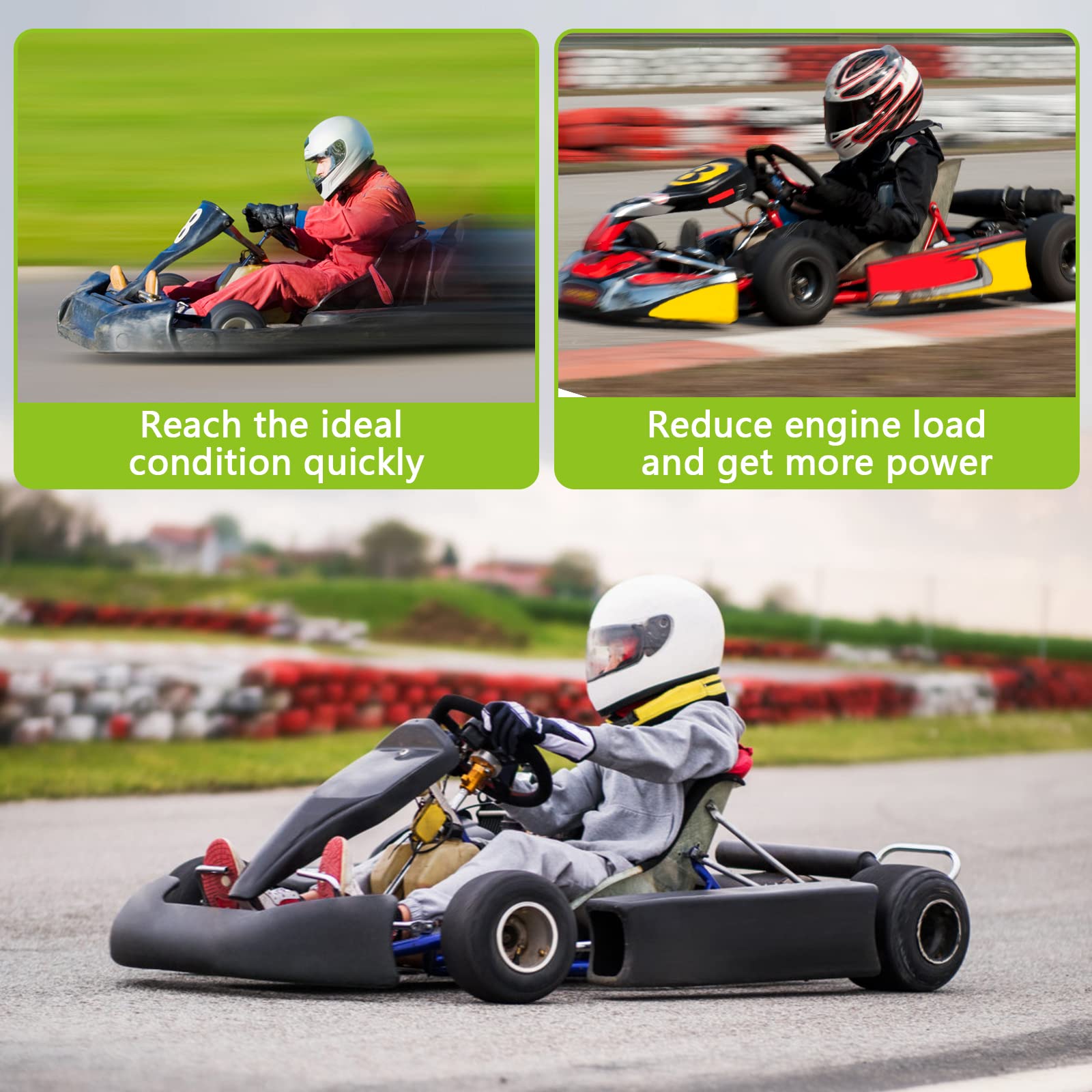TadaMark go kart setup ready for play and performance.