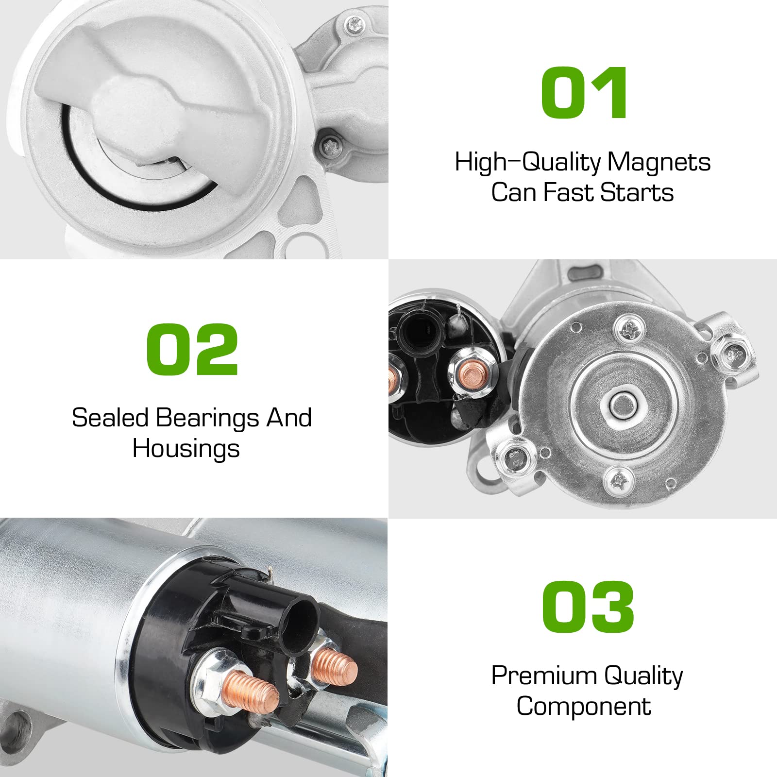 TadaMark starter 2.4l compatibility chart helps verify vehicle fit quickly.