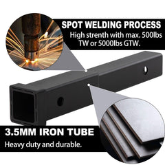 Taelakeni includes a 5/8-inch hitch pin for secure installation.