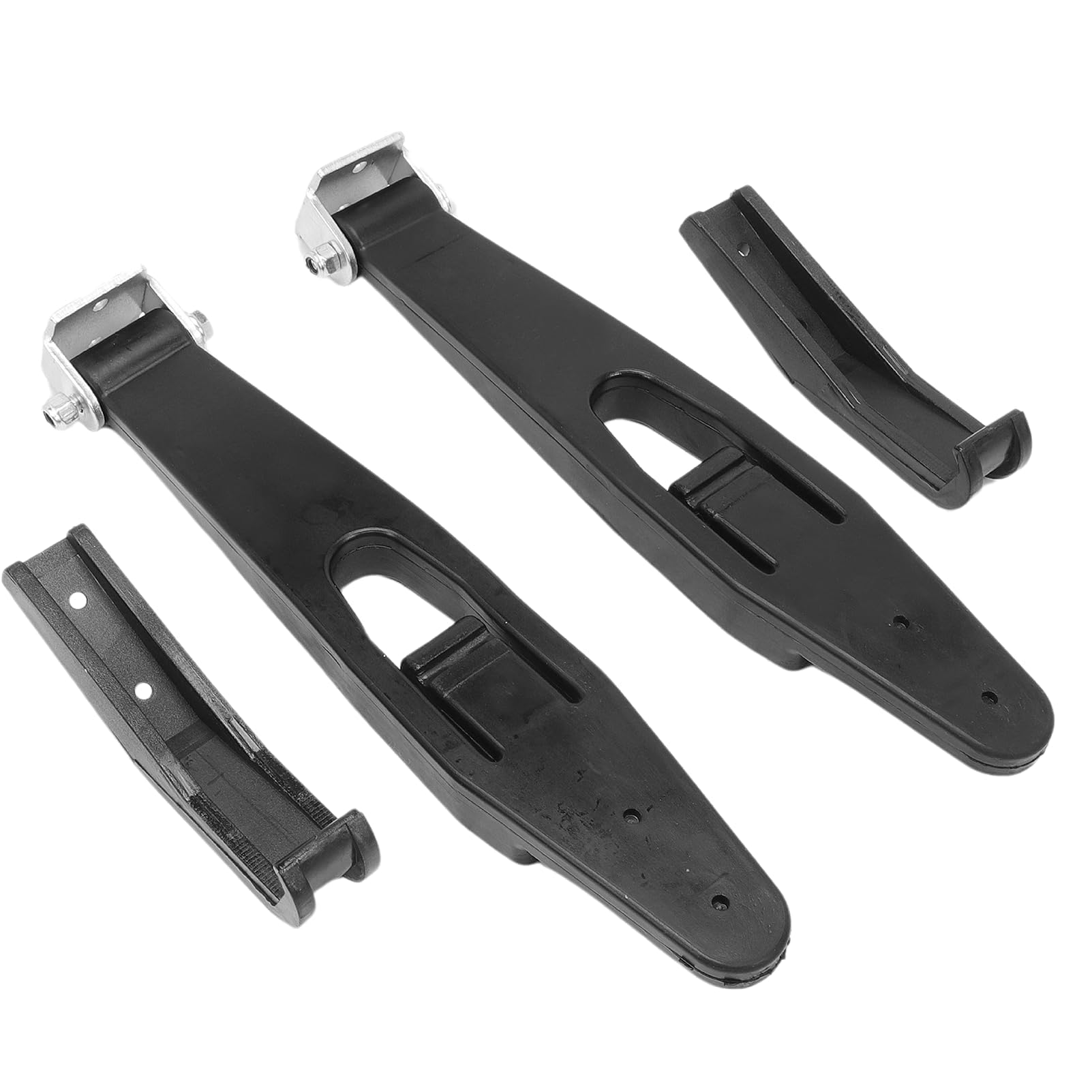 Taesayl hood latch kit front view showcases durable plastic for all-weather trucking.