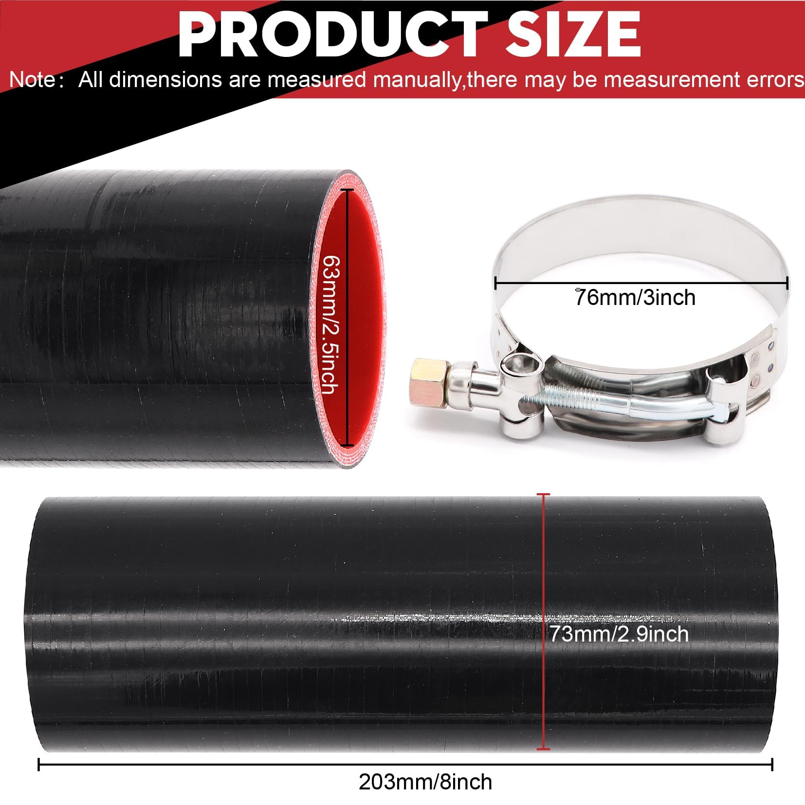 Taigoehua silicone hose high burst pressure supports reliable piping.