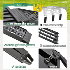 TaiH Leo durable aluminum ramp withstands year-round use.