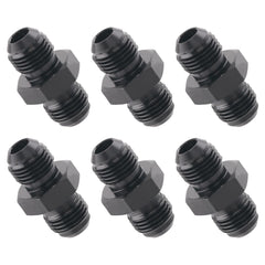 Taiidaues 6AN male flare coupler straight union for secure high-pressure automotive connections