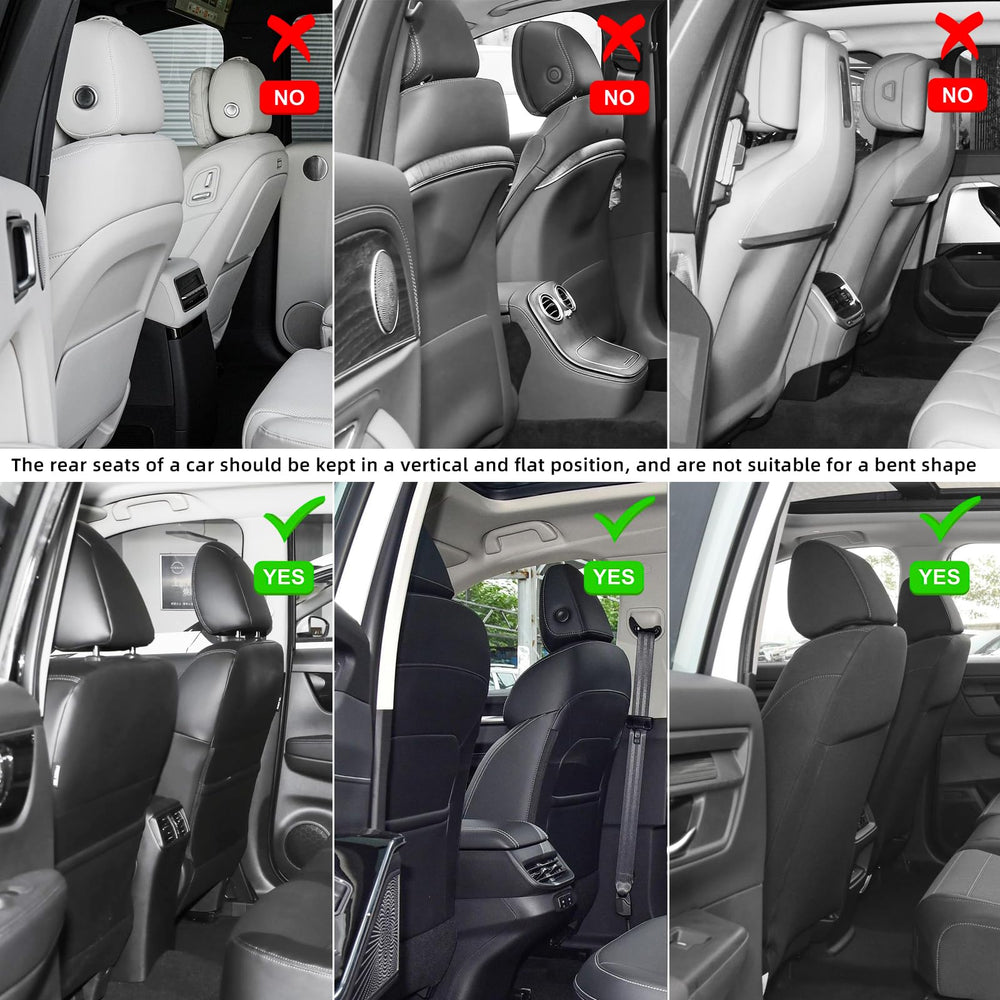 TAIKOO protector fits 30x25-inch back area for universal compatibility.