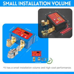 TAINECTC installation wiring highlights easy negative-terminal connection
