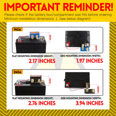 TAINECTC LED display on the kill switch provides real-time voltage readout