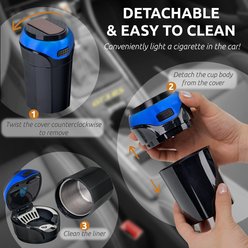 TAKAVU cup-holder fit accommodates most vehicles for convenient placement.
