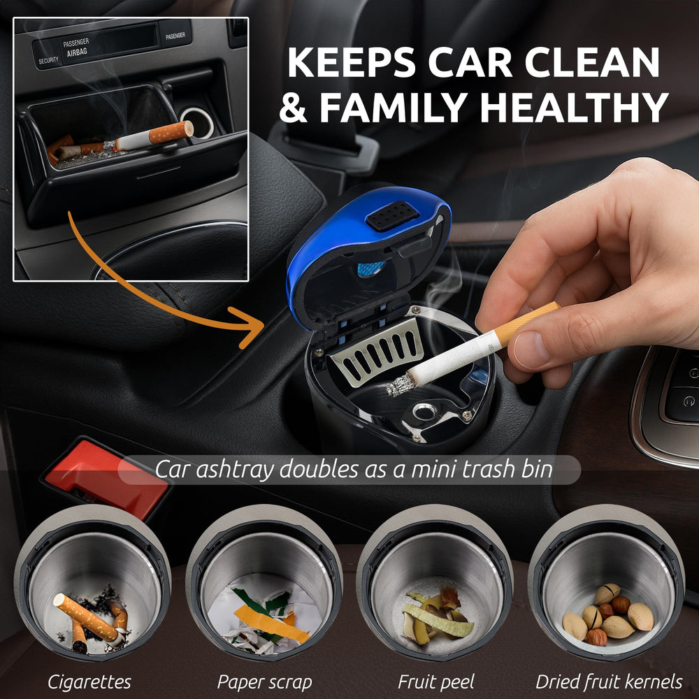 TAKAVU includes built-in lighter for quick access when needed.