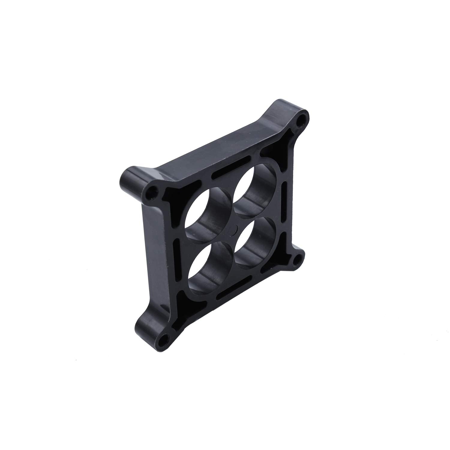 Takpart 1-inch ported phenolic spacer package shows bolts, washers, nuts, and two gaskets included