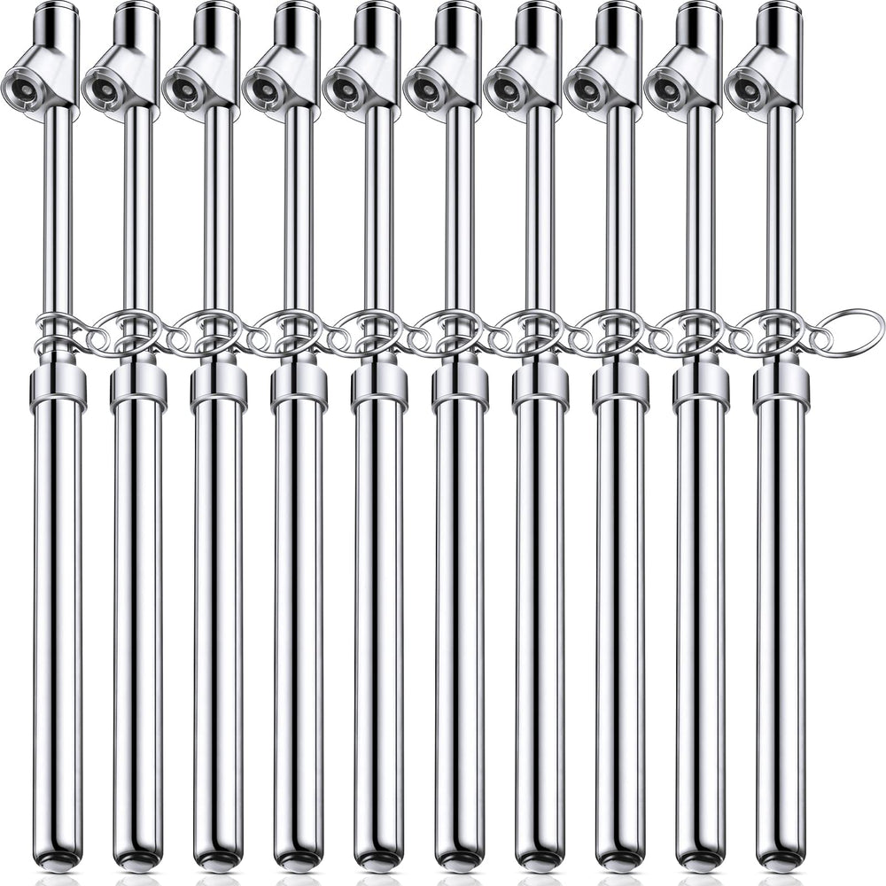 Tallew 10-pack dual-head tire pressure gauge set for quick vehicle tire checks.