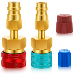 Tallew blue low-side R1234YF quick coupler ready for reliable connections