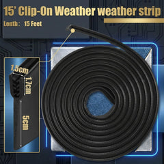 Tallew EPDM RV weather stripping soft and elastic for temperature durability