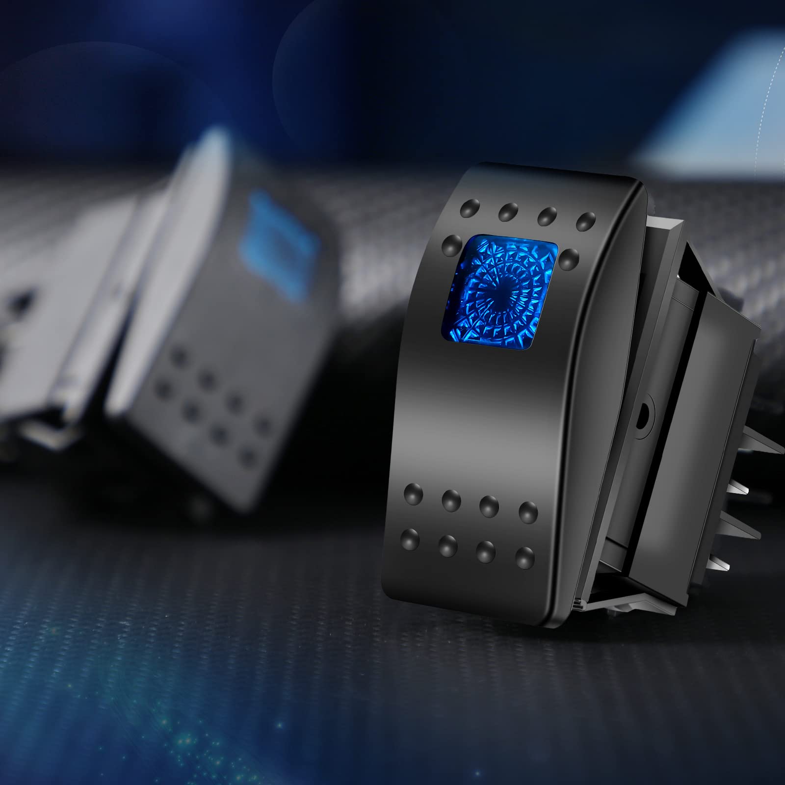 Tallew versatile rocker switches for car, boat, ATV and more