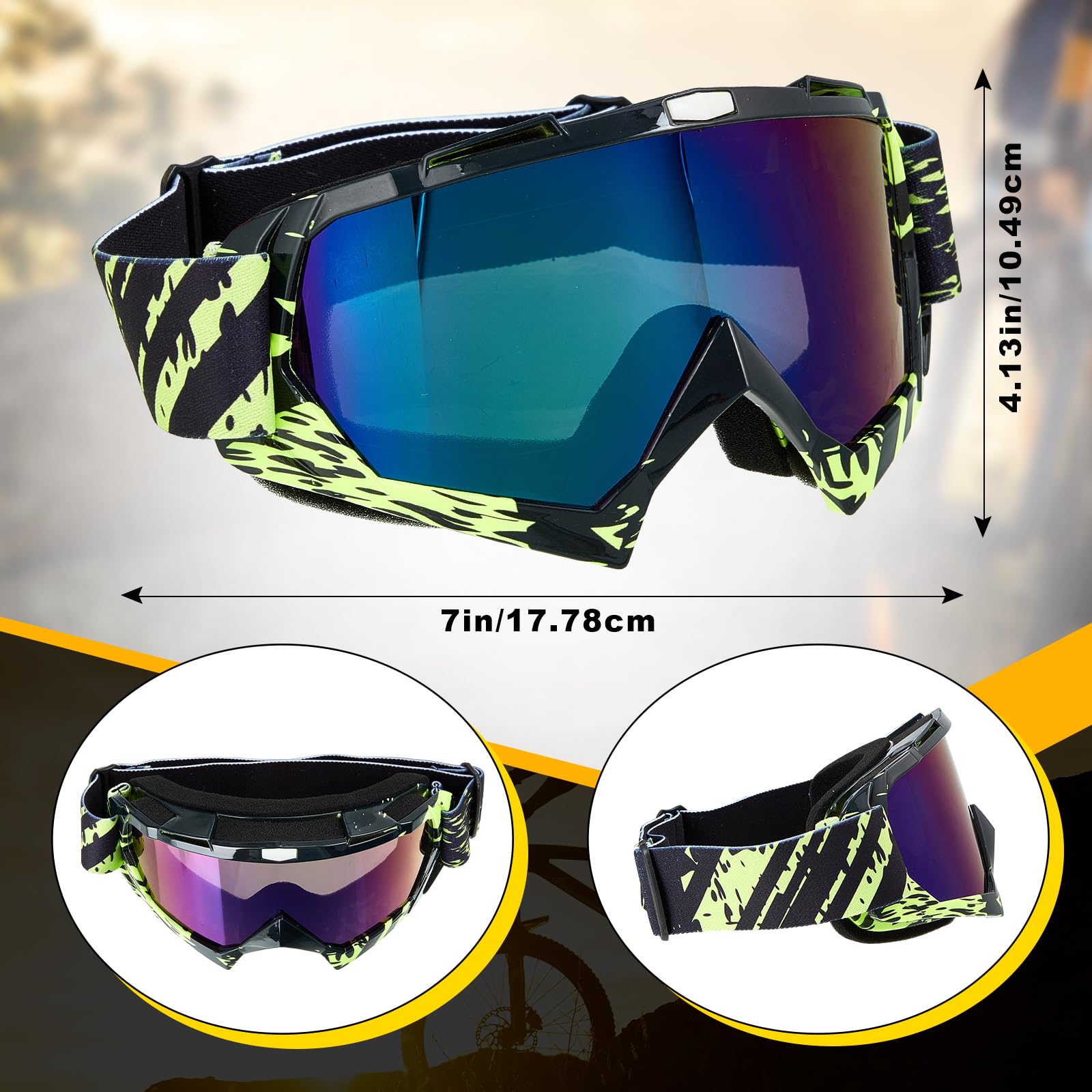 Tallew PC lenses and TPU frames offer durability and clarity.