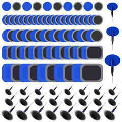 Tallew tire patch kit with 74 patches for puncture repair on the road