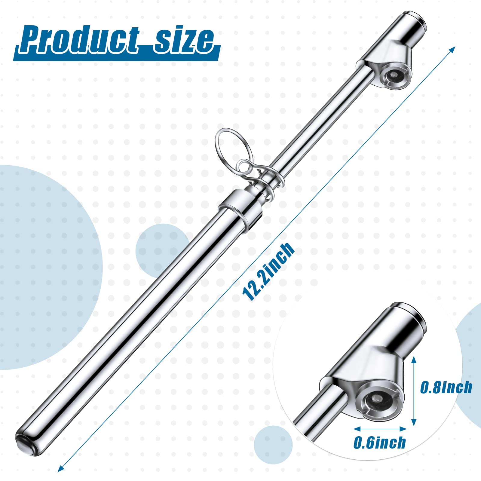 Tallew tire pressure gauge reading scale detail from 10 to 150 psi for accurate readings.