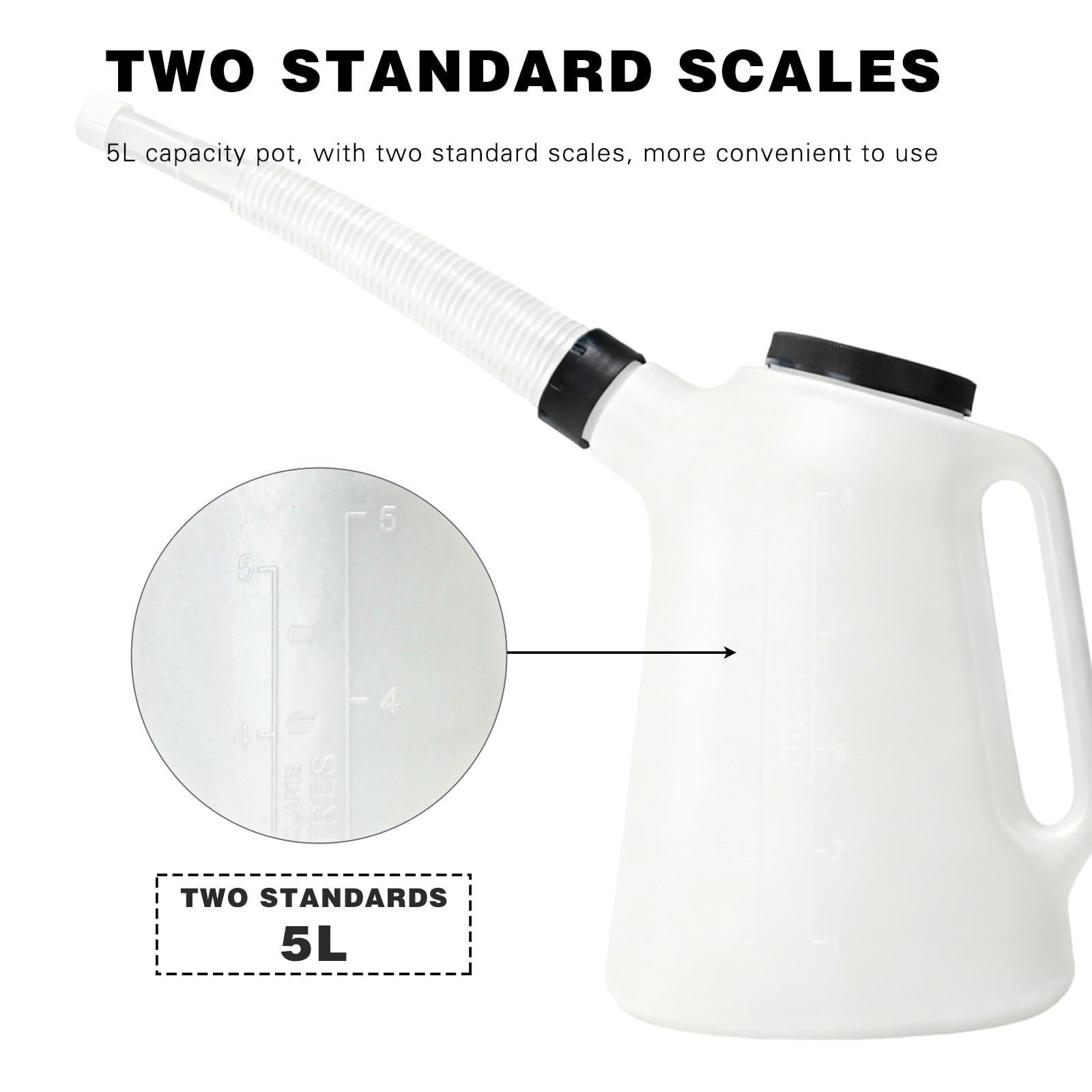 Ergonomic handle on the Taluokong container reduces fatigue during use.