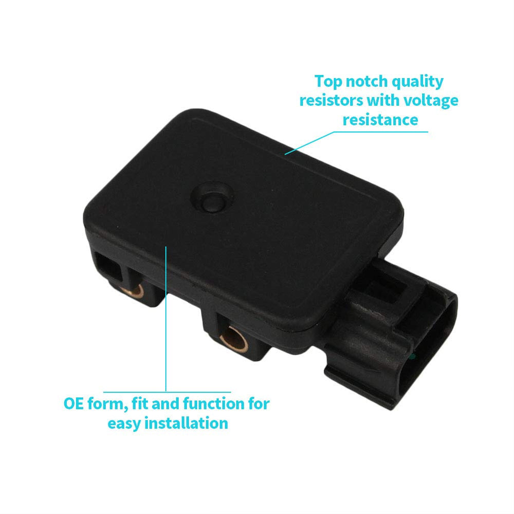 TAMKKEN MAP sensor installed in the Jeep engine bay.