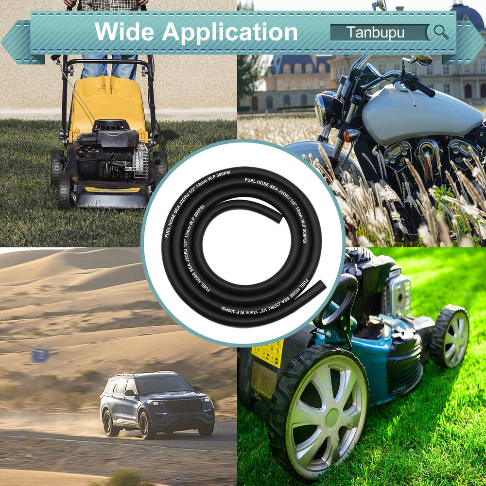 Tanbupu kit demonstrates multi-engine compatibility with motorcycles, boats, ATVs.