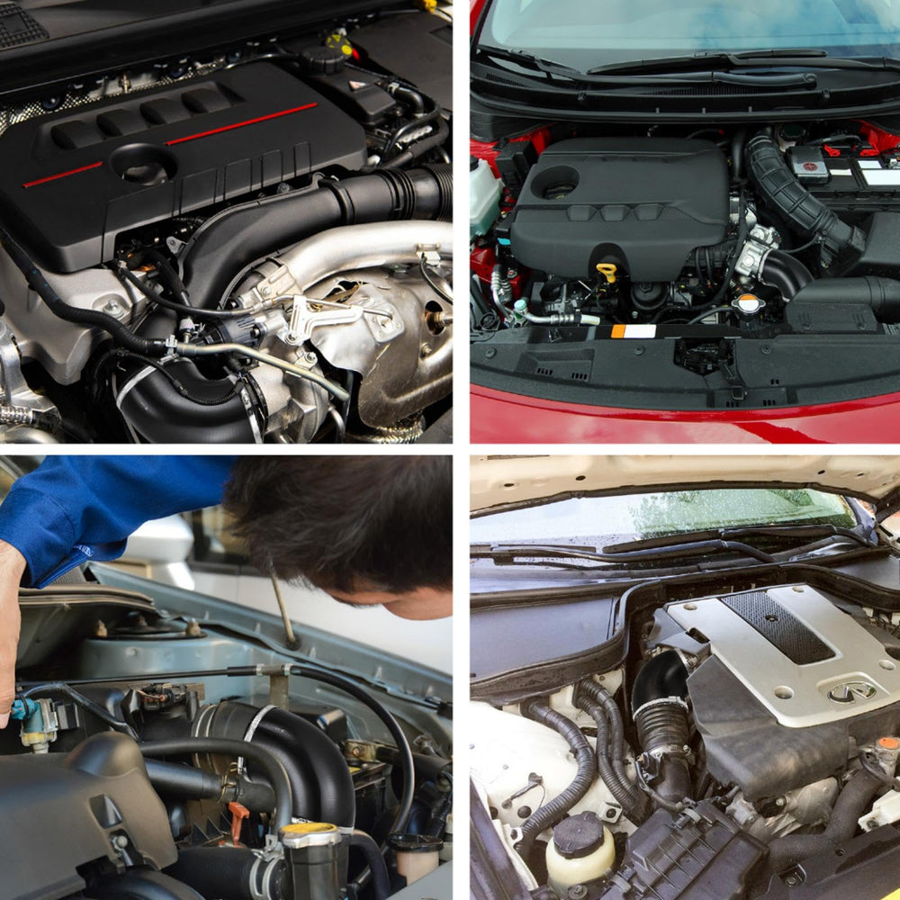 Tandefio cold air intake assembly with clamps for easy setup.