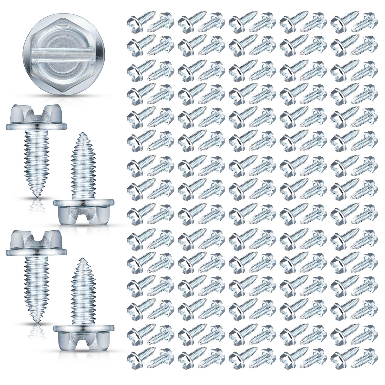 Tandefio license screws bulk pack for quick repairs and replacements