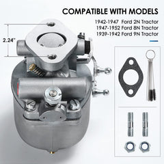 TANG 8N9510C-HD Ford 8N tractor carburetor for smooth operation