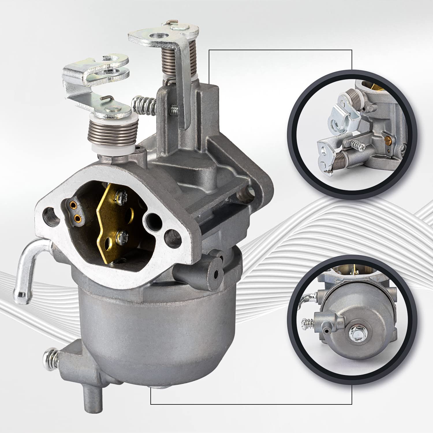 TANG carburetor OEM-standard build close-up illustrating exact dimensions