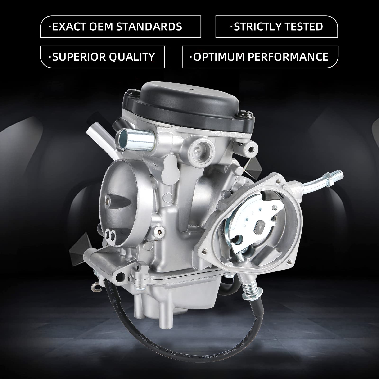 DIY-friendly TANG carburetor installation bundle for ATV setup