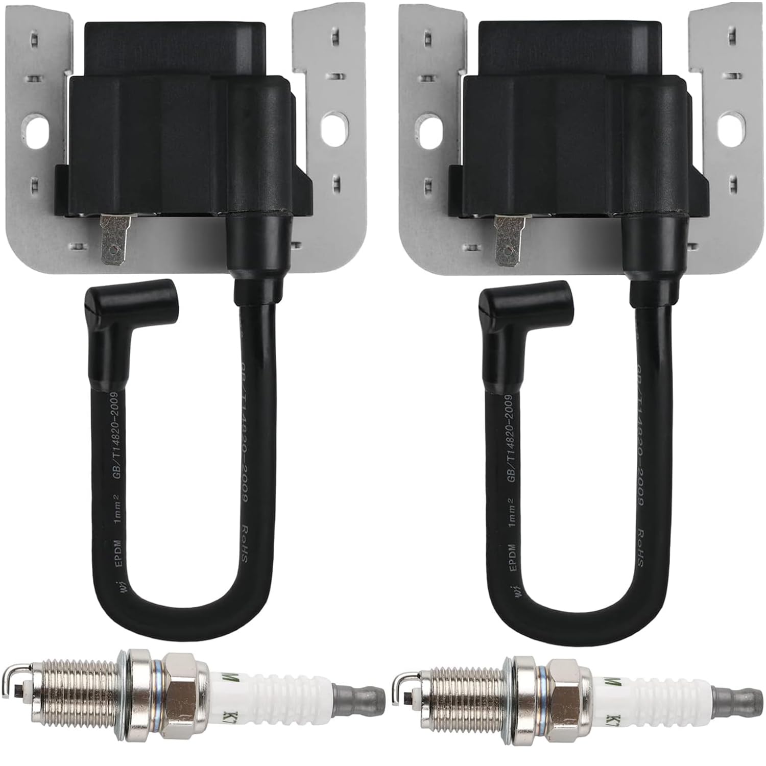 TANG ignition coil close-up showing durable housing for Kohler CH18-CH25 engines.