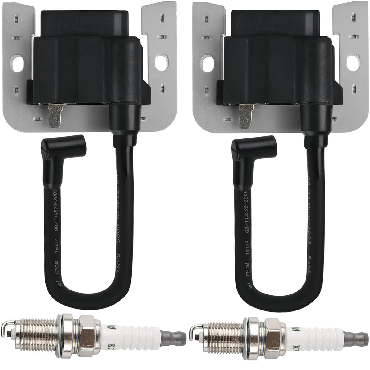 TANG ignition coil close-up showing durable housing for Kohler CH18-CH25 engines.