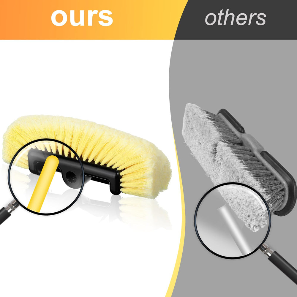 Tanlade soft bristles ensure gentle exterior car cleaning