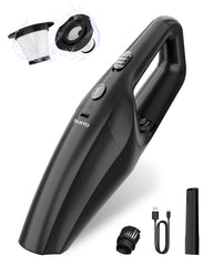 TANYO handheld car vacuum with 8000PA suction for deep car cleaning