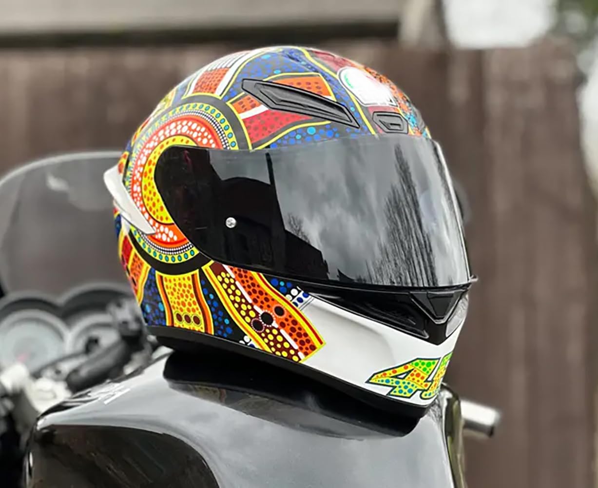 TAOHOM K5 visor Deep Smoke for wind and sun protection