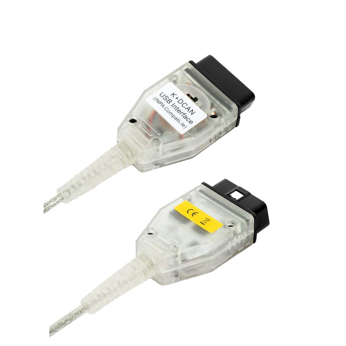 Taotao INPA and NCS Expert workflow cable for BMW diagnostics.