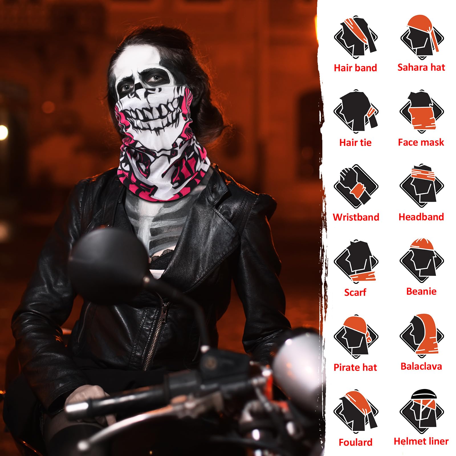 Tarpop head wrap multiuse gear for sports travel and festivals