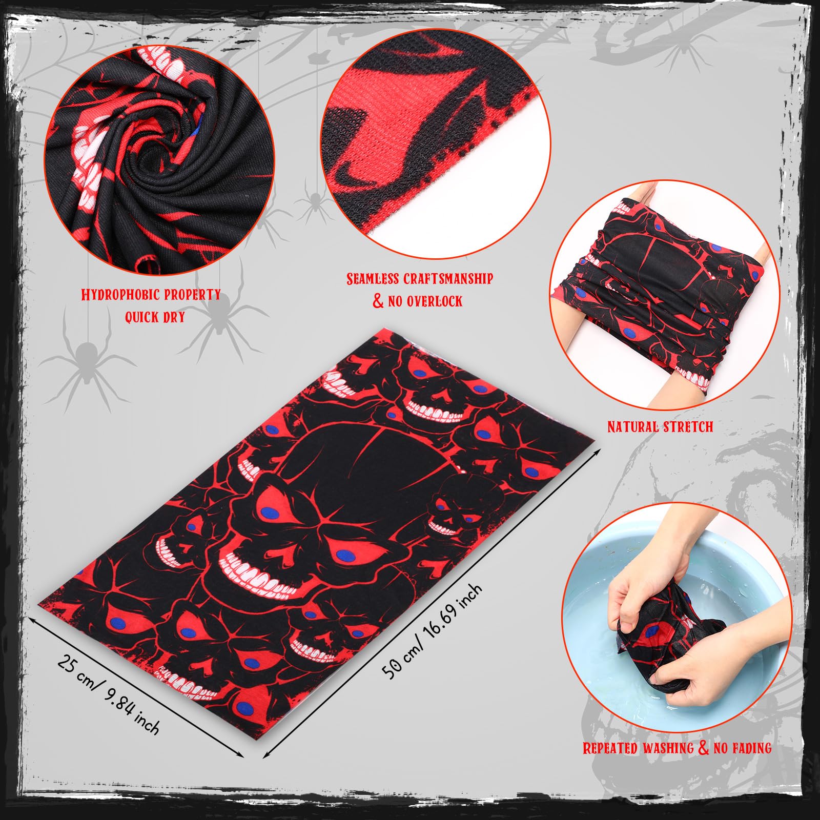 Tarpop sport outdoor face cover protects from sun and wind
