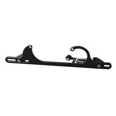 Side-mount view of aluminum throttle bracket fit