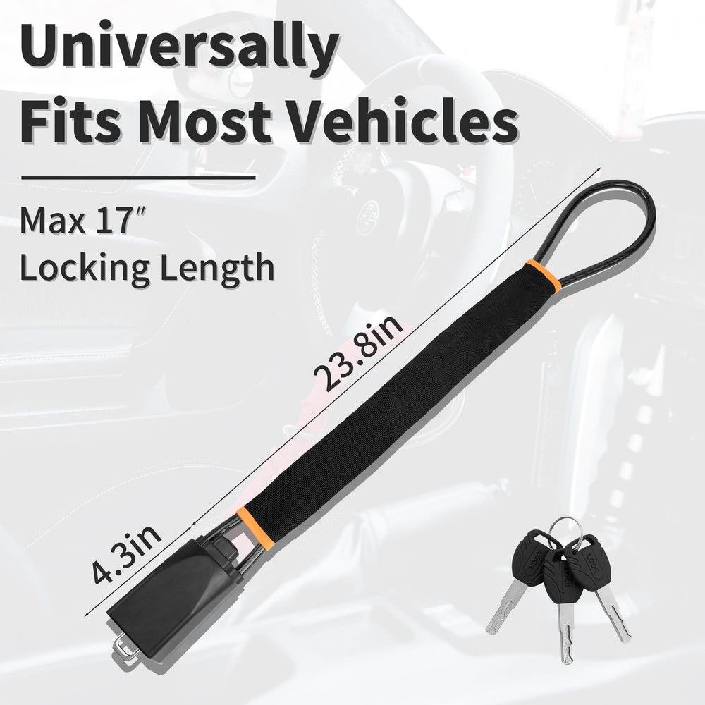 TaShow 5mm thickened steel cable provides strong resistance to cutting.