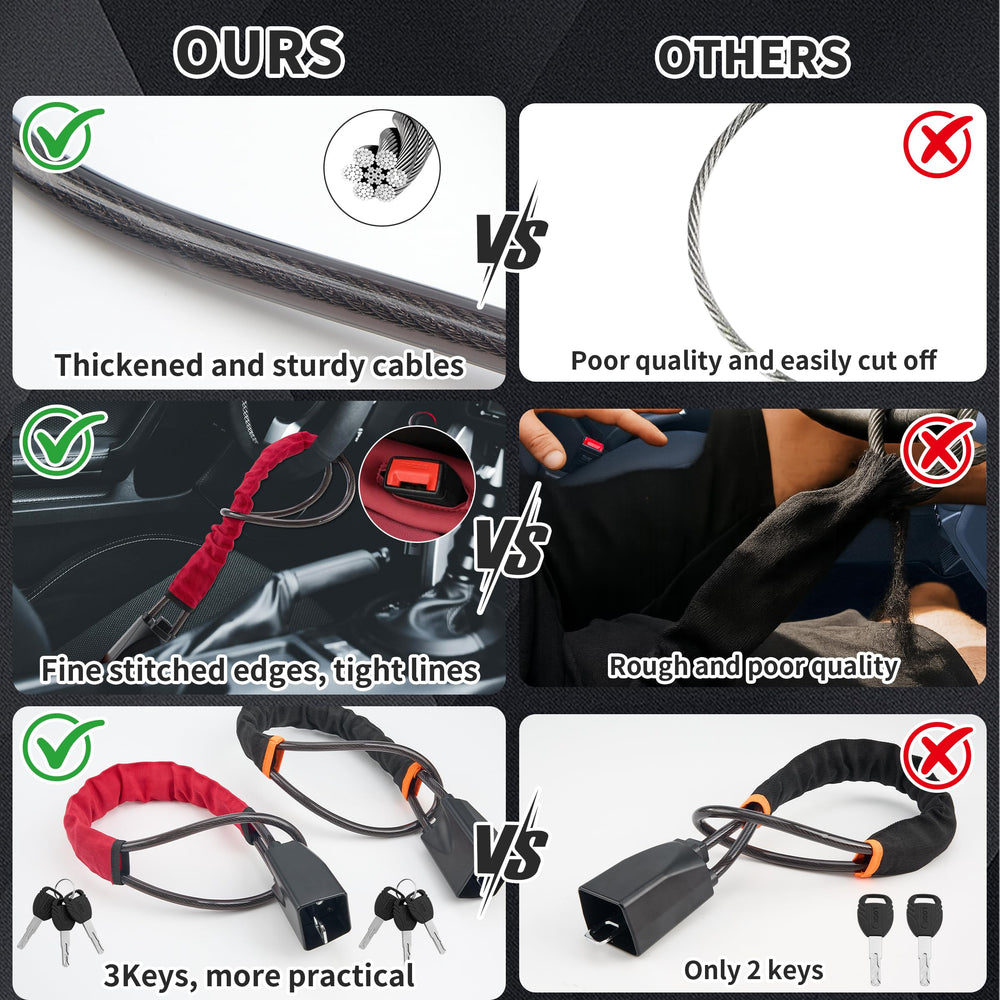TaShow compact storage fits in seat pocket or glove box.