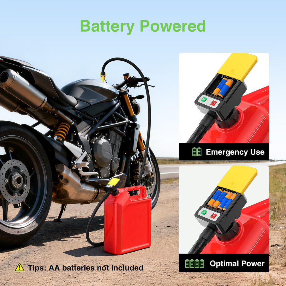 TaskStar nozzle lock clip enables hands-free refueling.