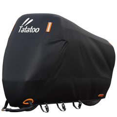 TATATOO heavy-duty 300D motorcycle cover protecting bikes from scratches and wear