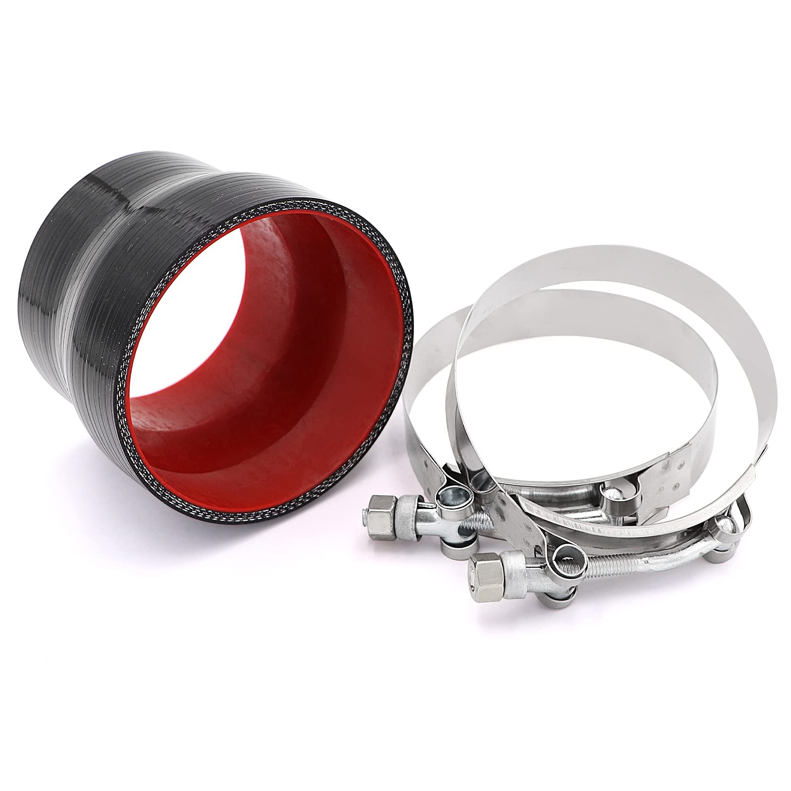 Taukealugs 4-ply reinforced silicone coupler for high heat resilience